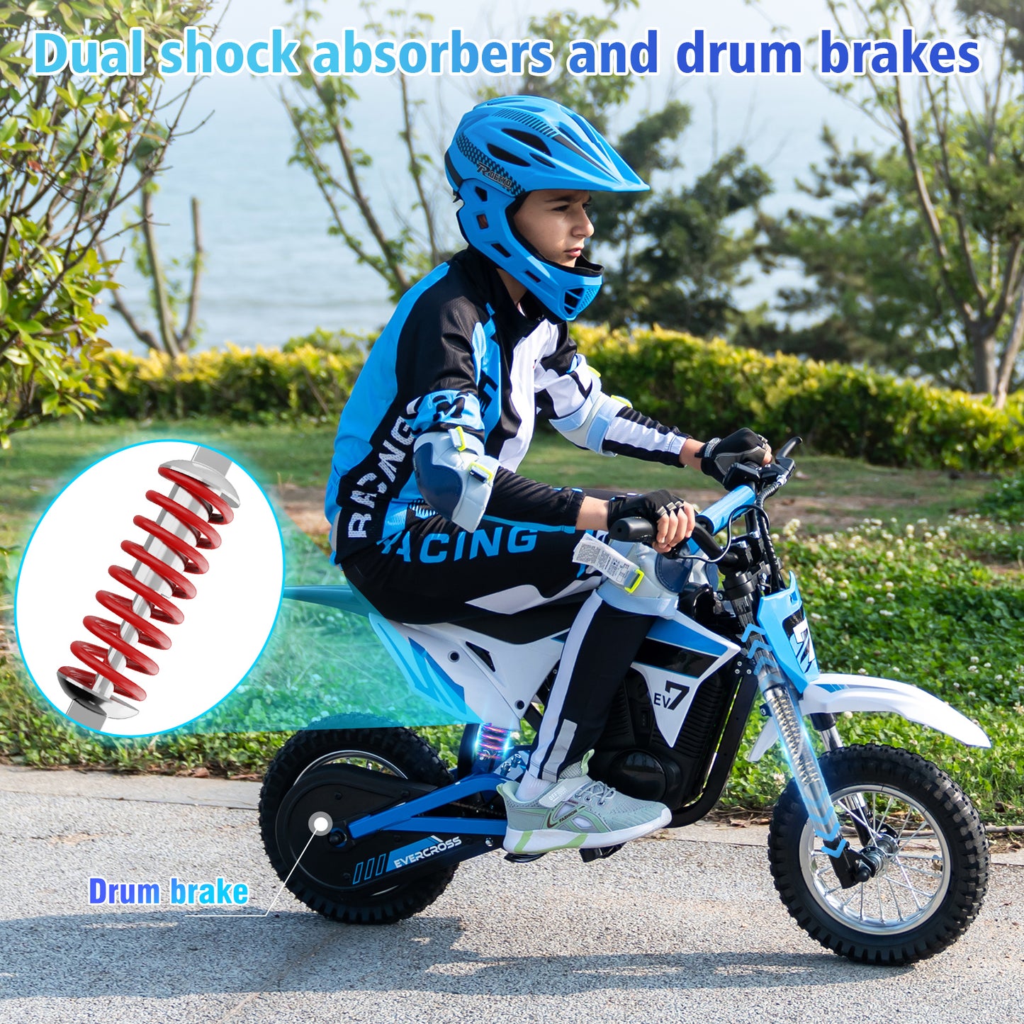 EVERCROSS EV12M PRO Kids' Electric Motorbike - Upgraded Version