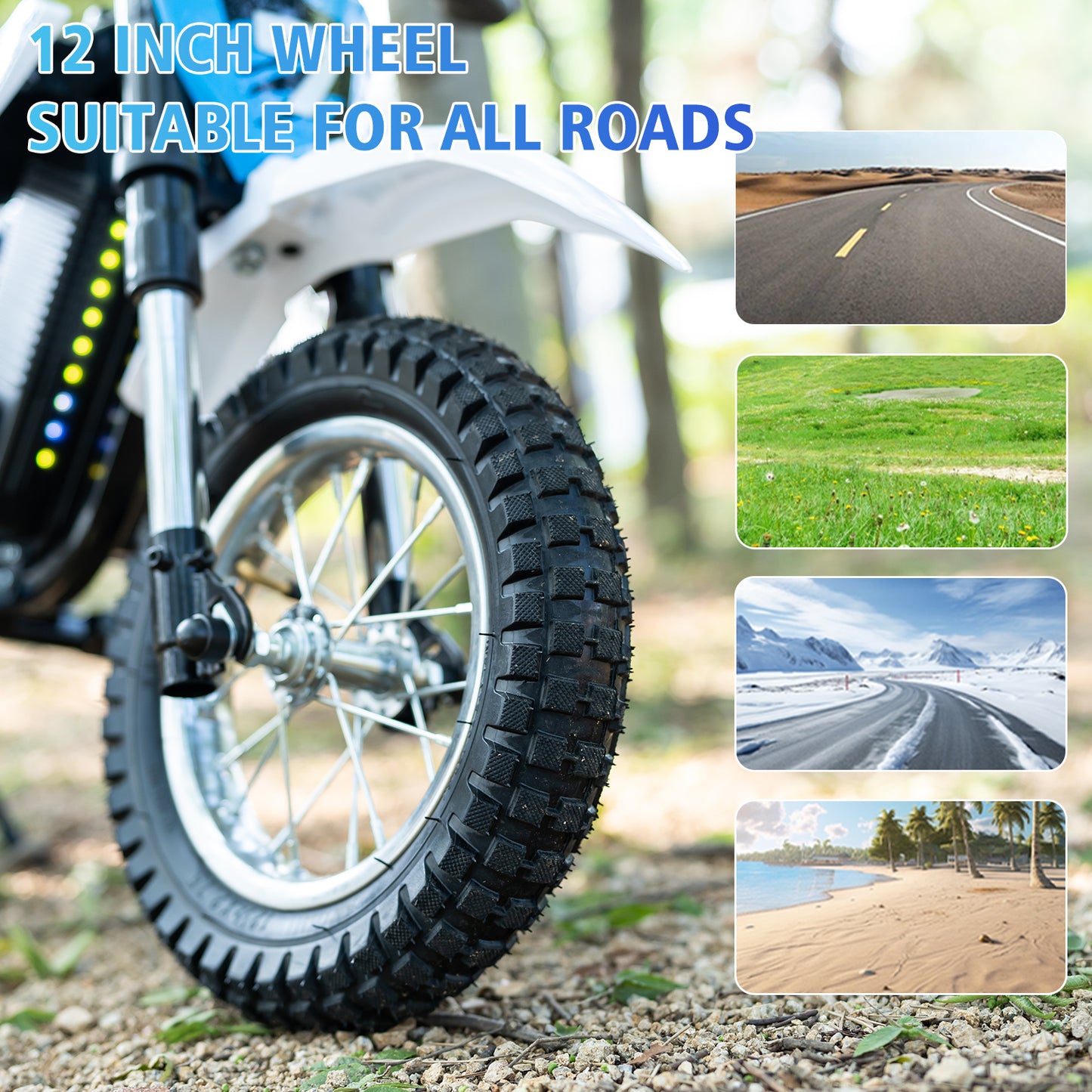 EVERCROSS EV12M PRO Kids' Electric Motorbike - Upgraded Version