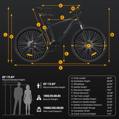 Evercross EM3 Mountain Bike