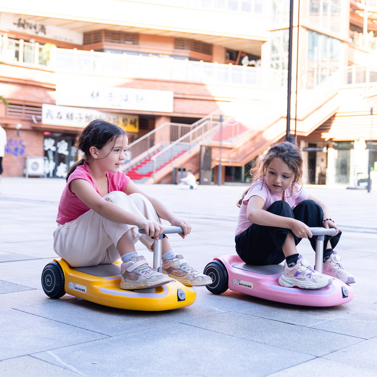 EVERCROSS EV6 Kids Electric Car, 4-in-1 Scooter and Rocker