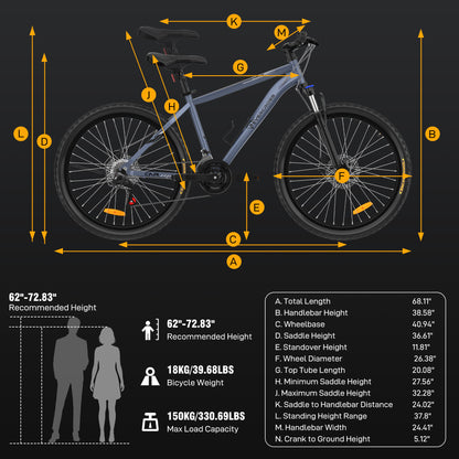 Evercross EM3 Mountain Bike