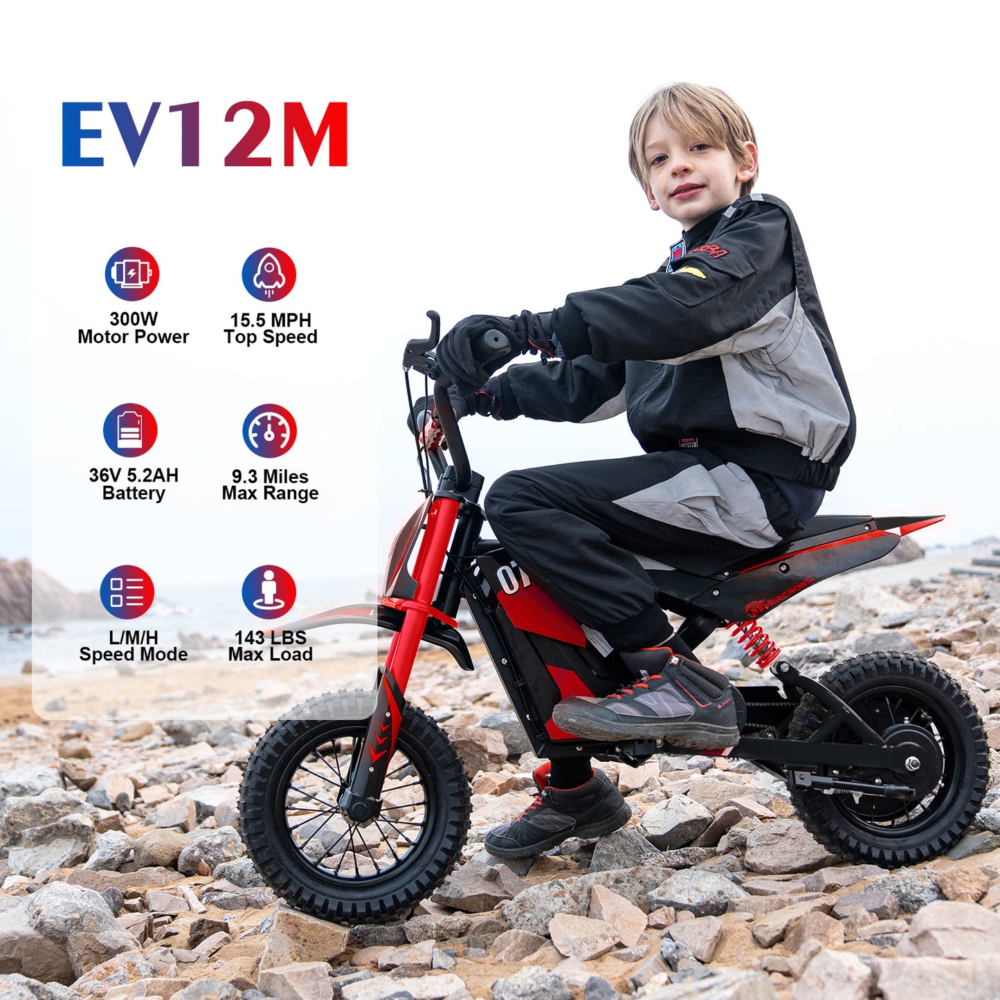 EVERCROSS EV12M Electric  Motorcycle for Kids