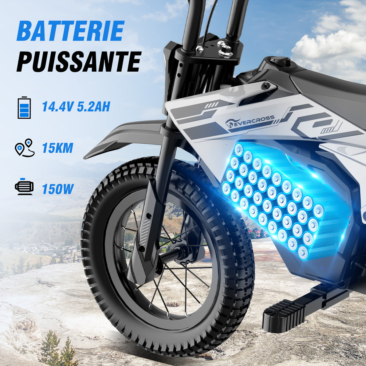 EVERCROSS EV13M Kid's Electric Dirt Bike for Children Aged 3+