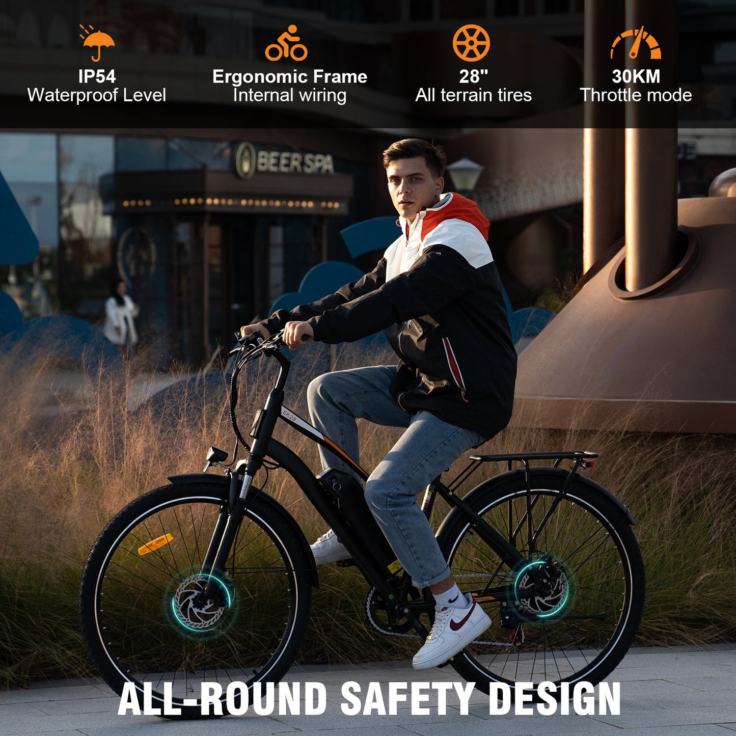 EVERCROSS EK28 Adult Electric Bicycle
