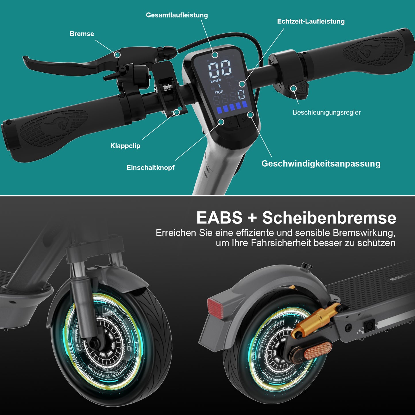 EVERCROSS EV10S MAX Adult Electric Scooter