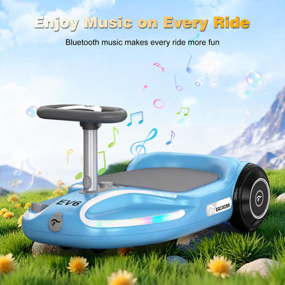 EVERCROSS EV6 Kids Electric Car, 4-in-1 Scooter and Rocker