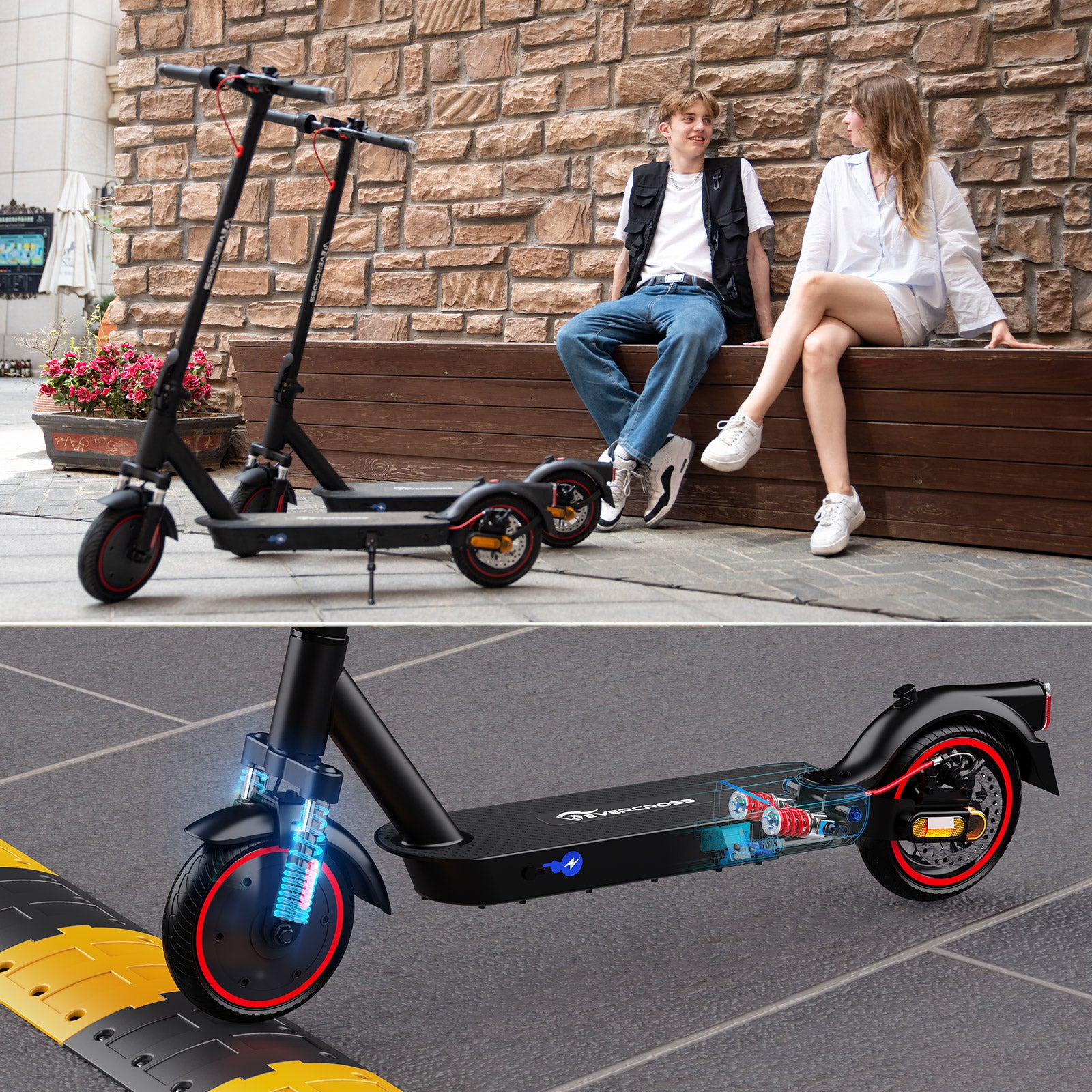 EVERCROSS EV85F Electric Scooter – uk.evercross.eu