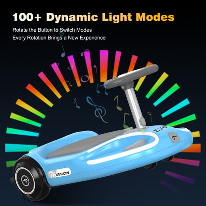 EVERCROSS EV6 Kids Electric Car, 4-in-1 Scooter and Rocker