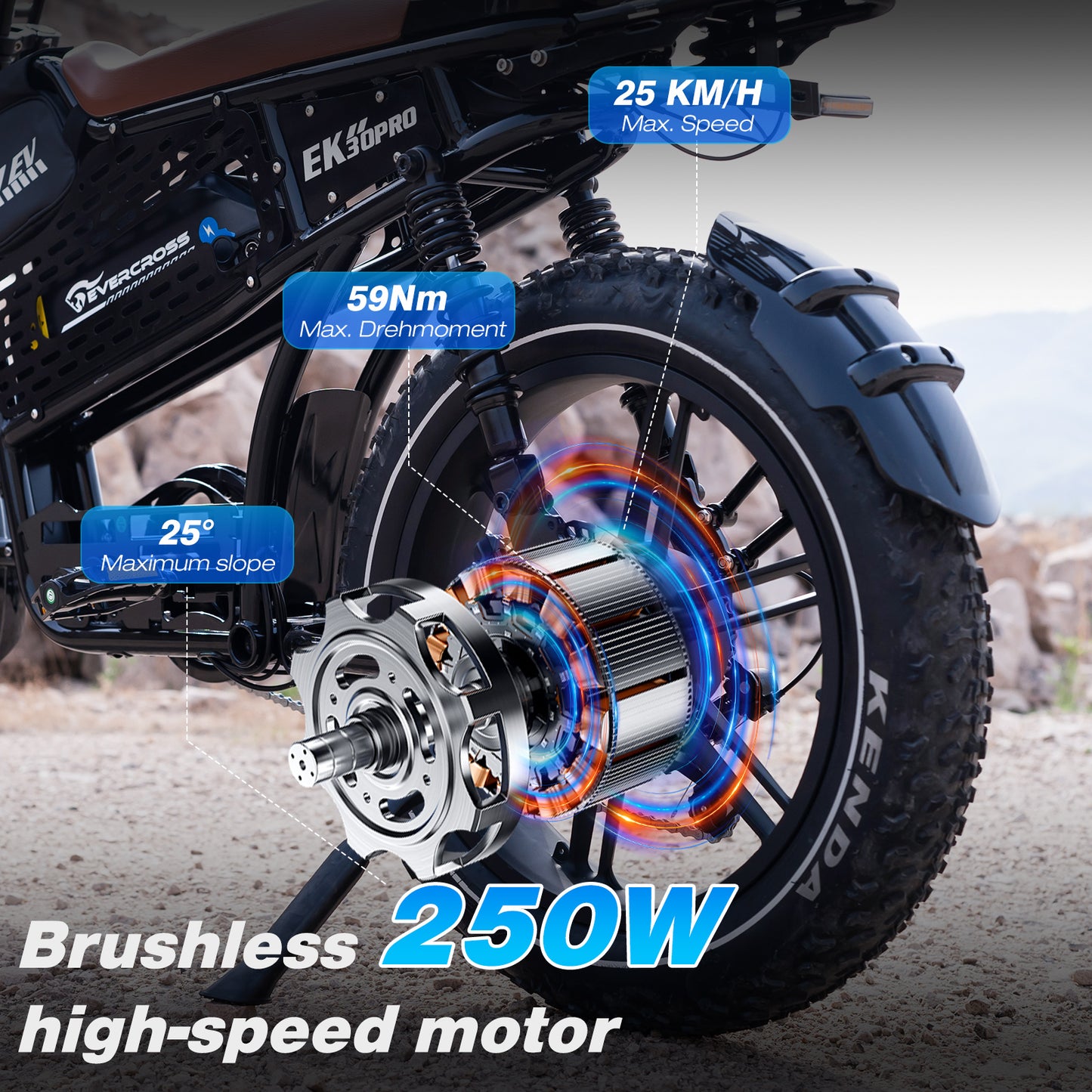 EVERCROSS EK30 PRO Adult Electric Bicycle