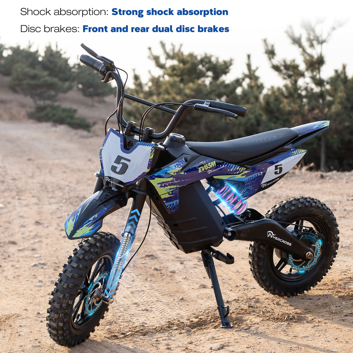 EVERCROSS EV65M Electric Off-Road Motorcycle for Ages 12+