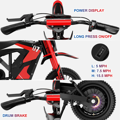 EVERCROSS EV12M Electric  Motorcycle for Kids
