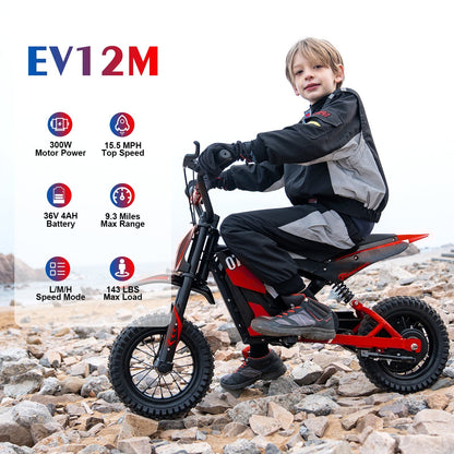 EVERCROSS EV12M Electric  Motorcycle for Kids